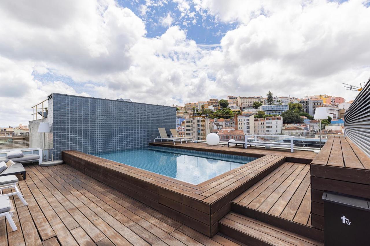 Liberdade Elegance W/Rooftop Pool By Lovelystay Lisbon Luaran gambar